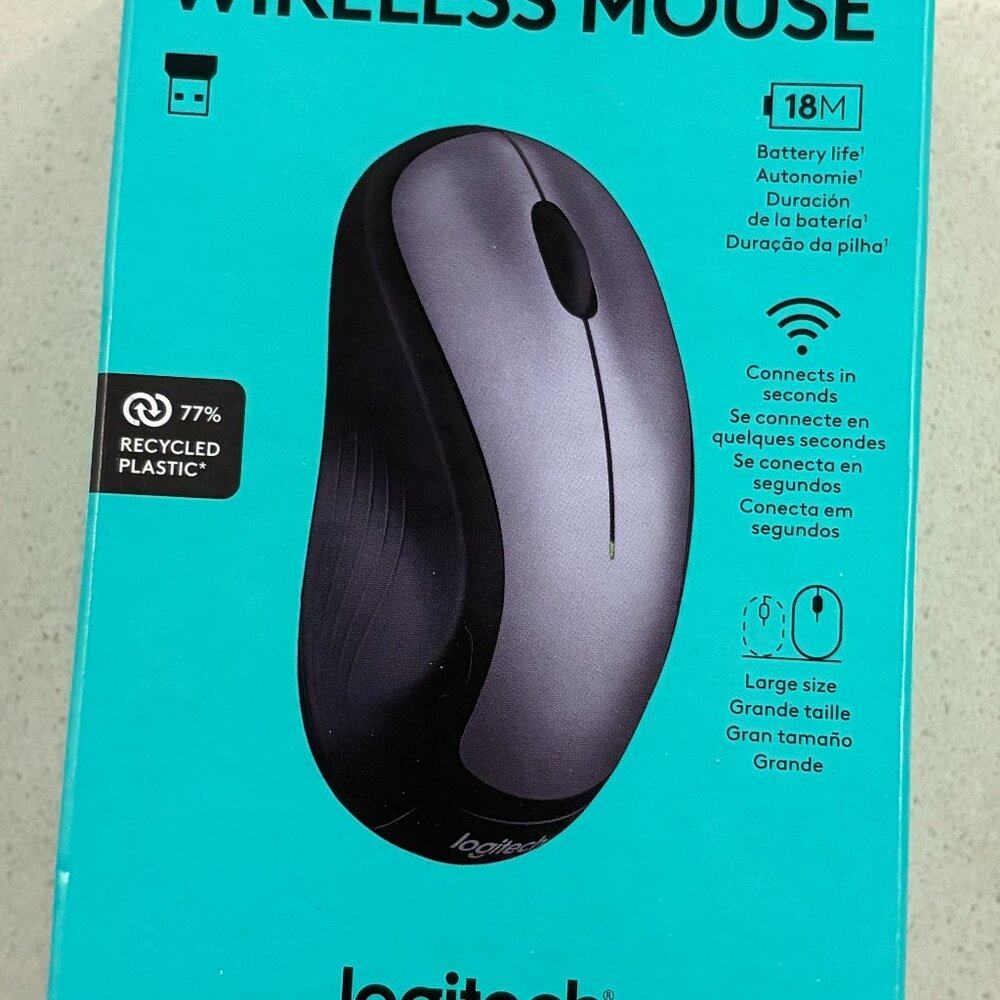 LOGITECH FULL SIZE  WIRELESS MOUSE